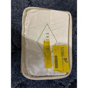 Brand New Frette Links Euro Sham Made in Portugal Savage Beige/Rock